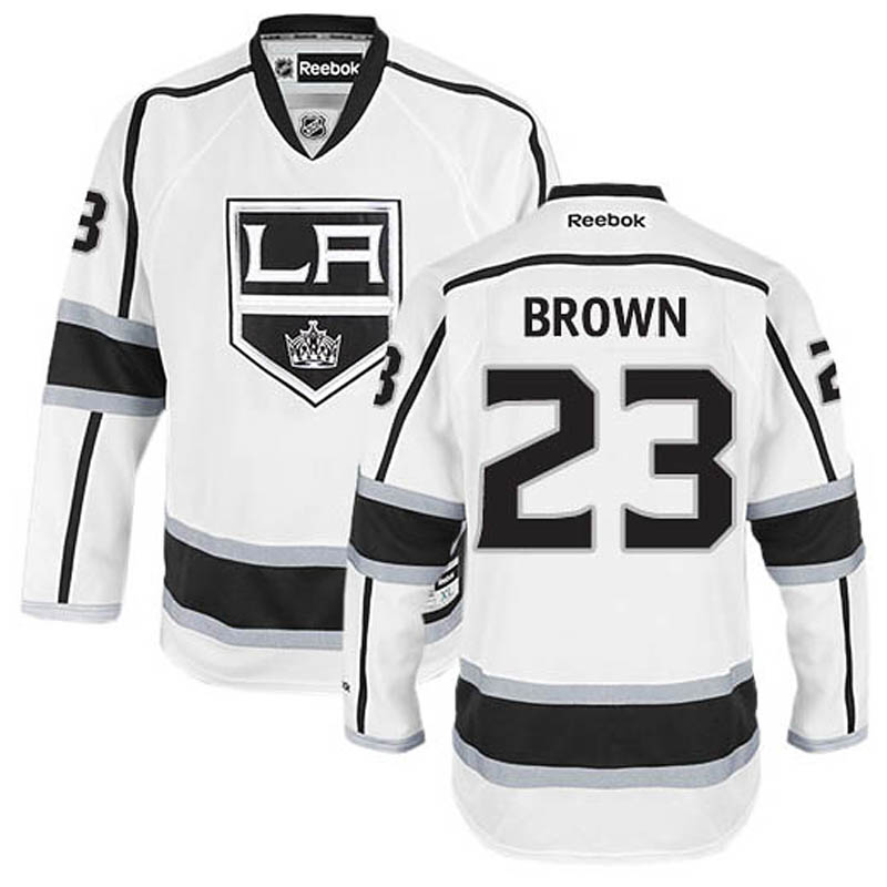 Dustin Brown Los Angeles Kings #23 Away Ice Hockey Jersey