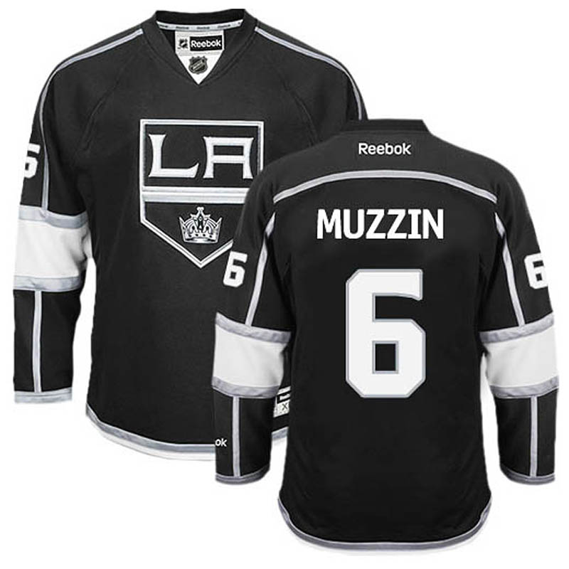 Jake Muzzin Los Angeles Kings #6 Home Ice Hockey Jersey