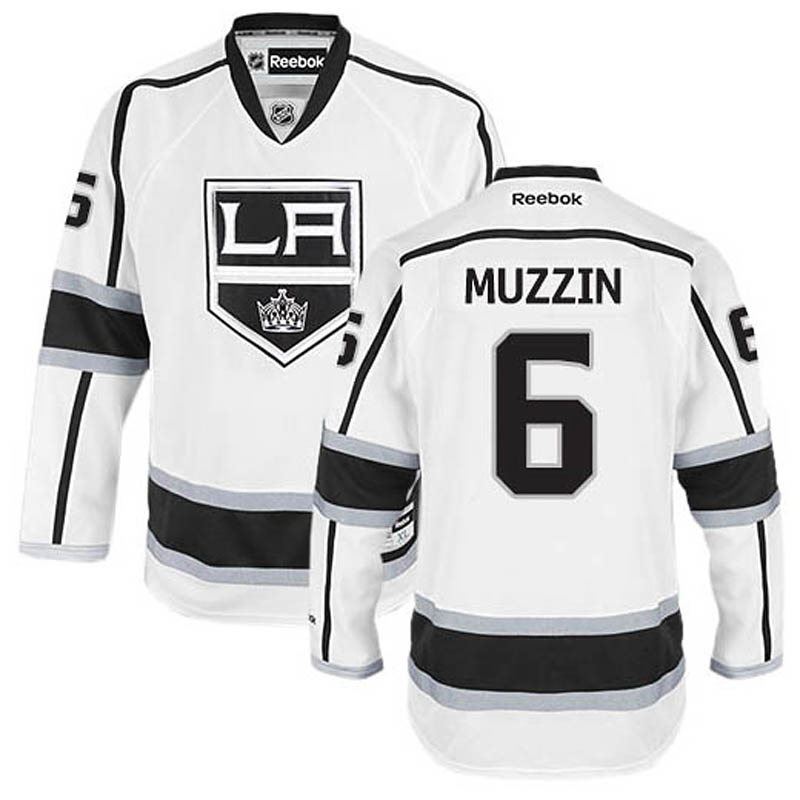 Jake Muzzin Los Angeles Kings #6 Away Ice Hockey Jersey