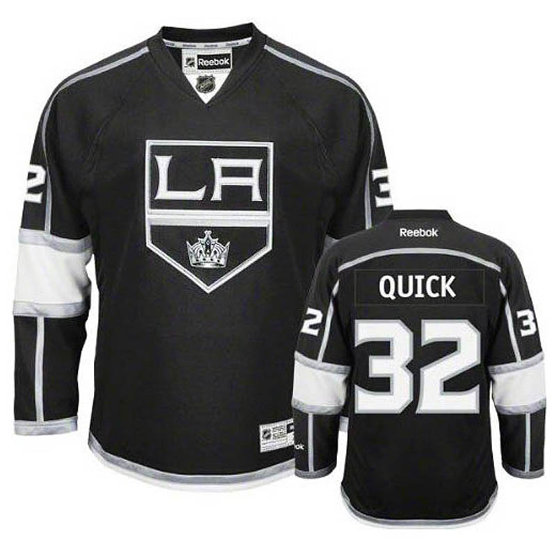 Jonathan Quick Los Angeles Kings #32 Home Ice Hockey Jersey