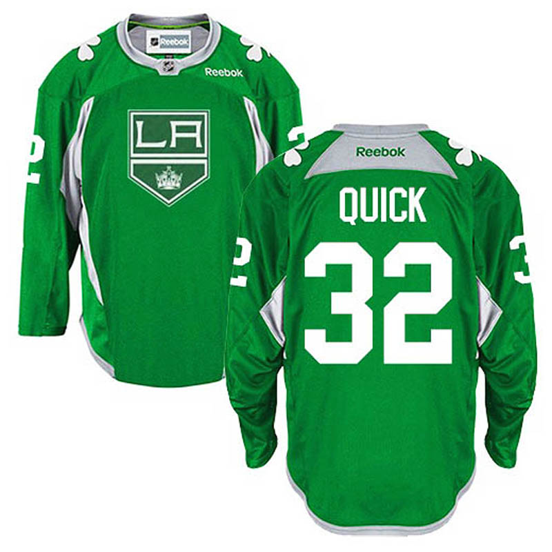 Jonathan Quick Los Angeles Kings #32 Practice Ice Hockey Jersey