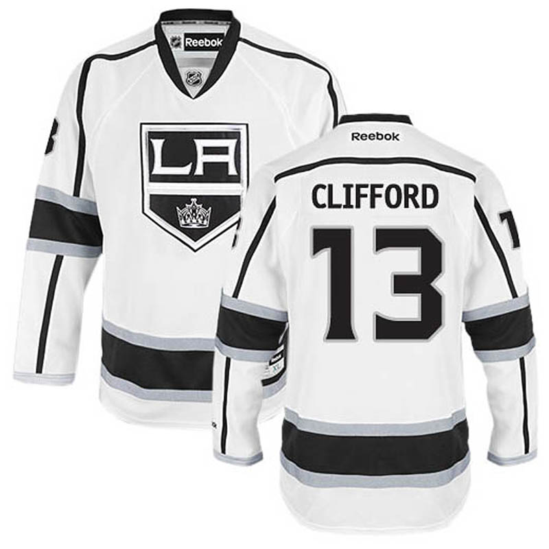 Kyle Clifford Los Angeles Kings #13 Away Ice Hockey Jersey