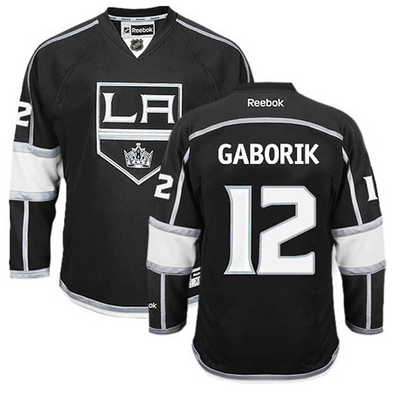 Marian Gaborik Los Angeles Kings #12 Home Ice Hockey Jersey