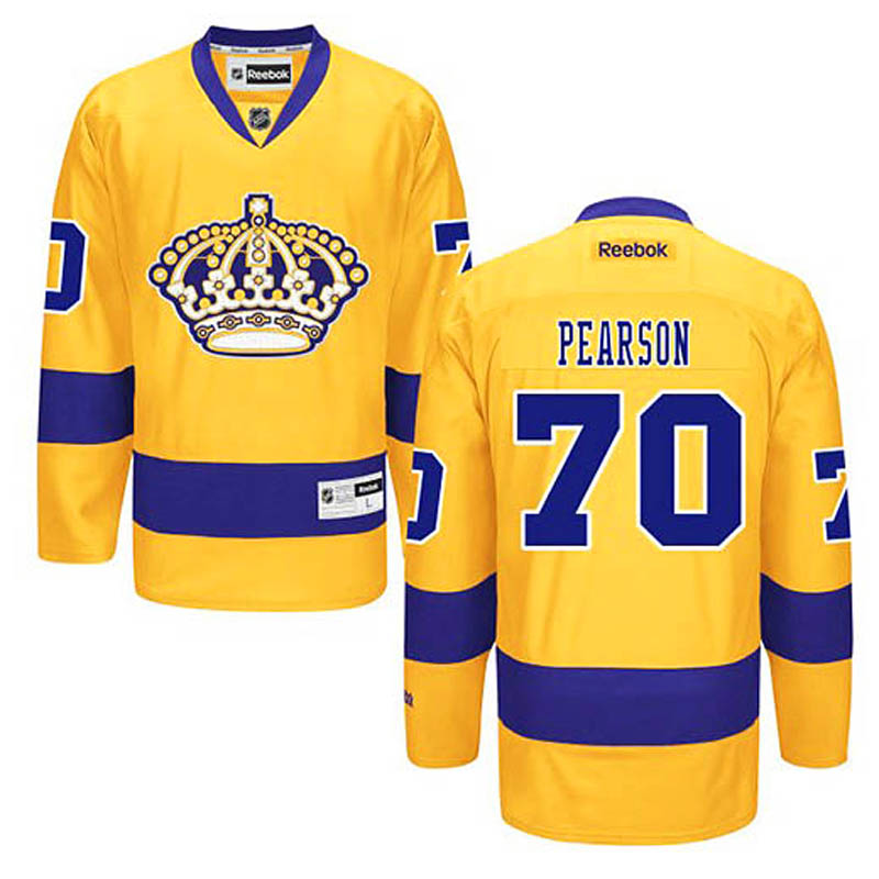 Tanner Pearson Los Angeles Kings #70 Third Ice Hockey Jersey