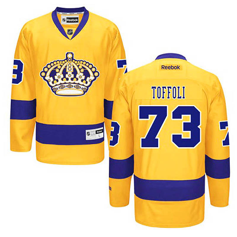 Tyler Toffoli Los Angeles Kings #73 Third Ice Hockey Jersey