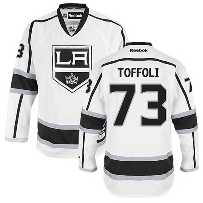 Tyler Toffoli Los Angeles Kings #73 Away Ice Hockey Jersey