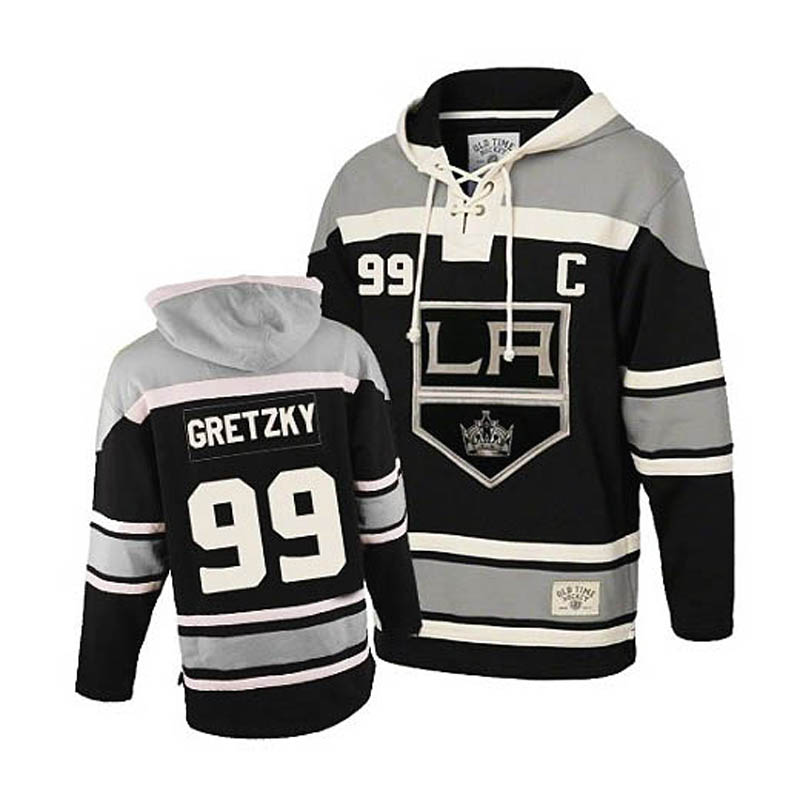 Wayne Gretzky Los Angeles Kings #99 Ice Hockey Sawyer Hooded Sweatshirt