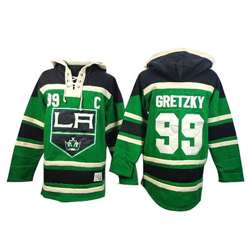 Wayne Gretzky Los Angeles Kings #99 St. Patrick's Day Ice Hockey Jersey