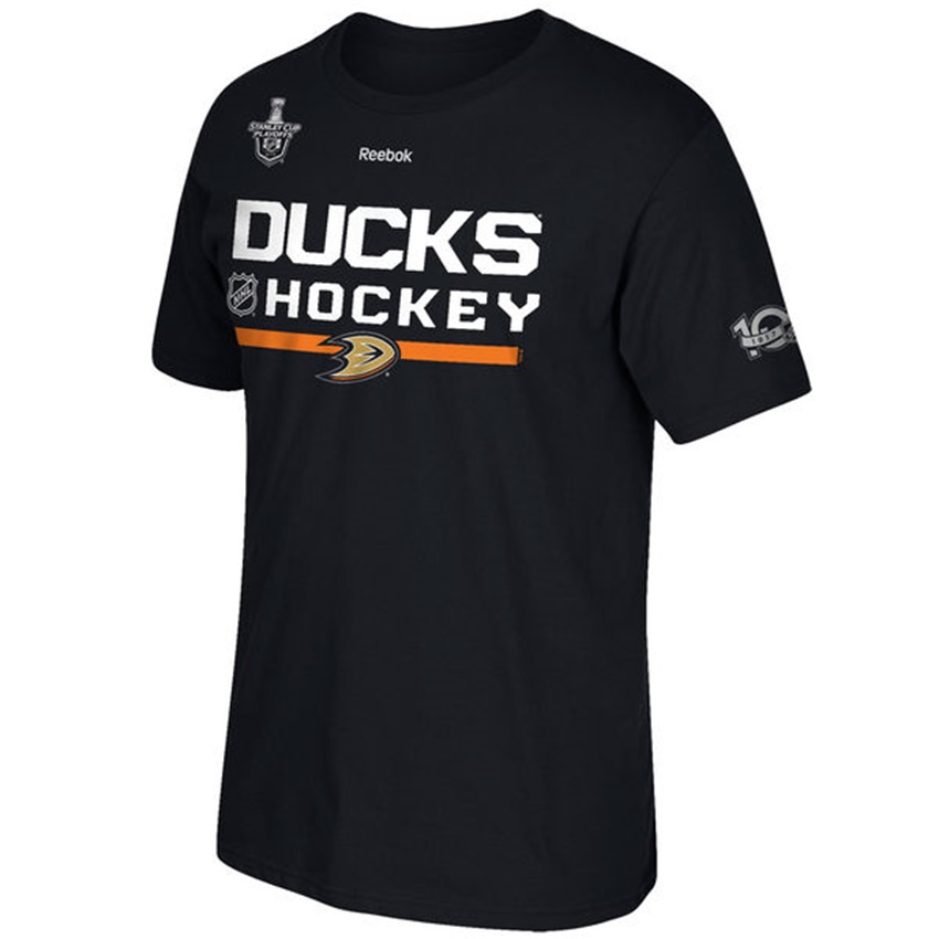 Men Anaheim Ducks Black 2017 Stanley Cup Playoff The Final Eight T-shirt