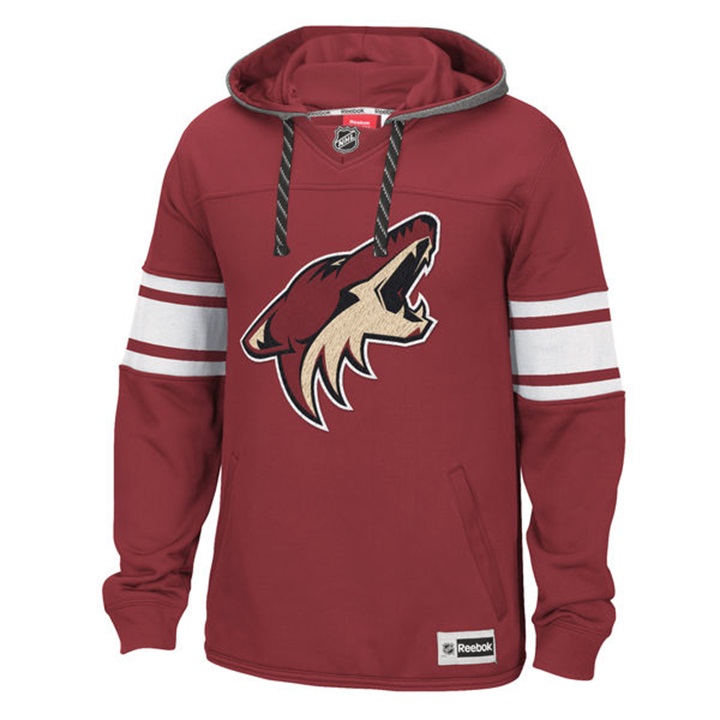 NHL Arizona Coyotes Garnet Jersey Speedwick Pullover Hoodie