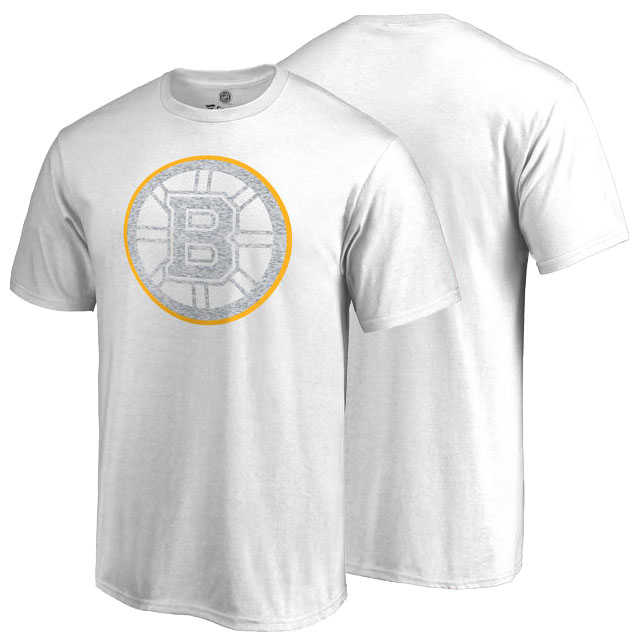 Boston Bruins White T-shirt