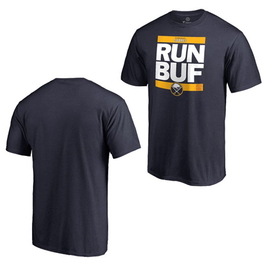 NHL Buffalo Sabres Navy RUN-CTY T-shirt