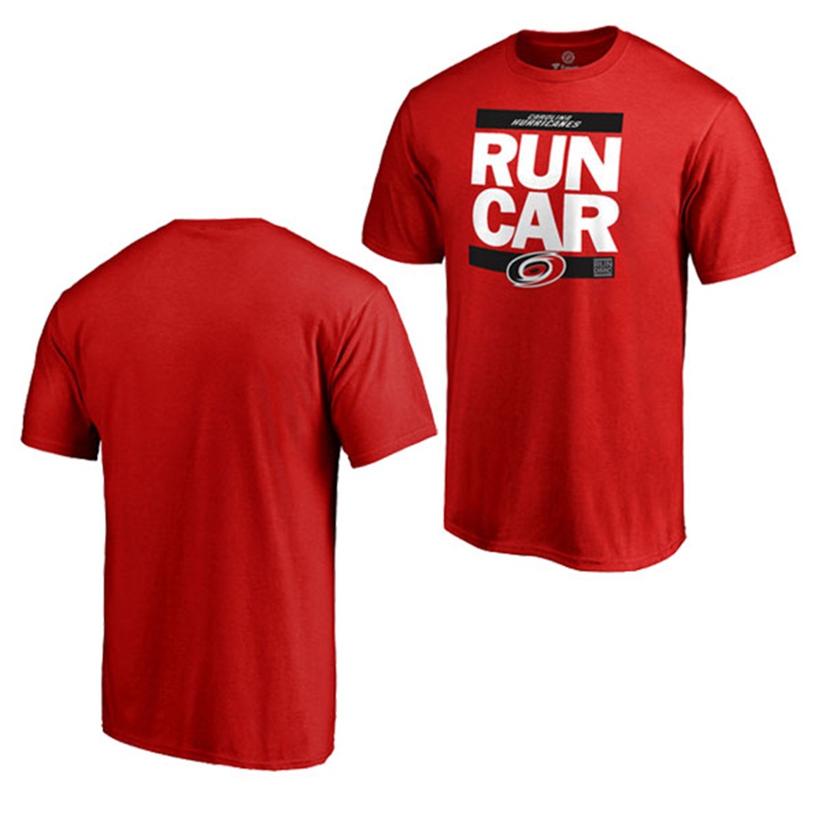 NHL Carolina Hurricanes Red RUN-CTY T-shirt