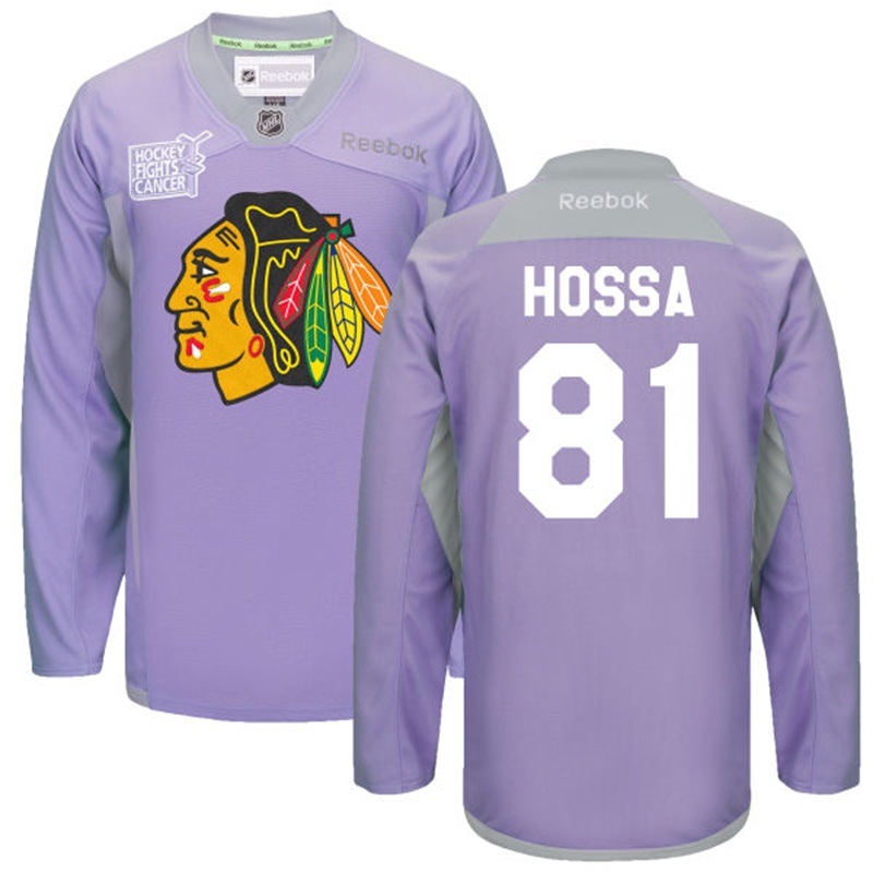 Men Blackhawks Marian Hossa Premier Jersey