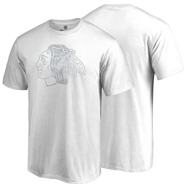 Chicago Blackhawks White T-shirt