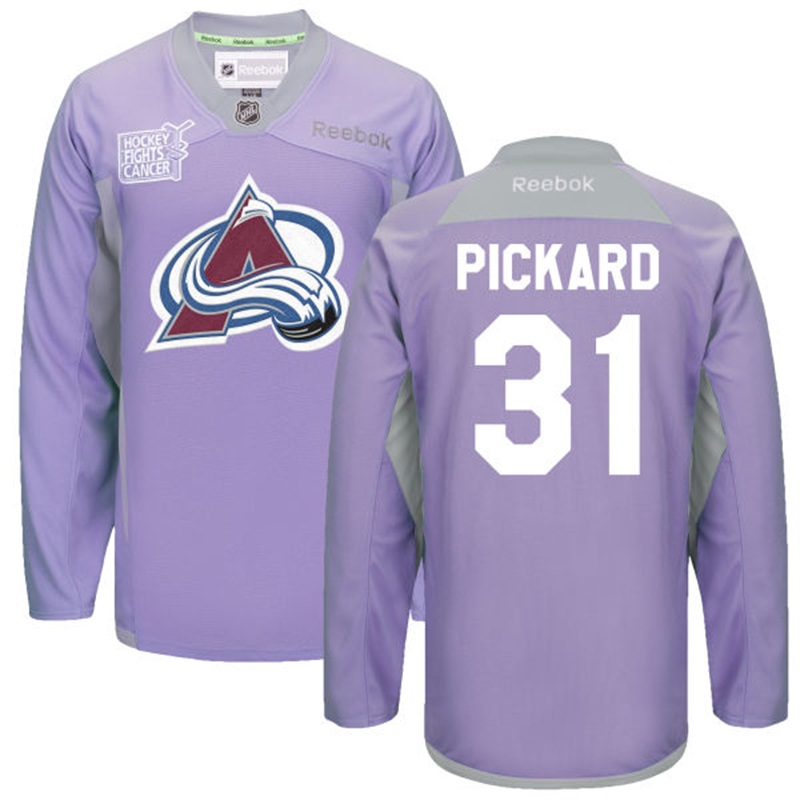 Men Avalanche Calvin Pickard Premier Jersey