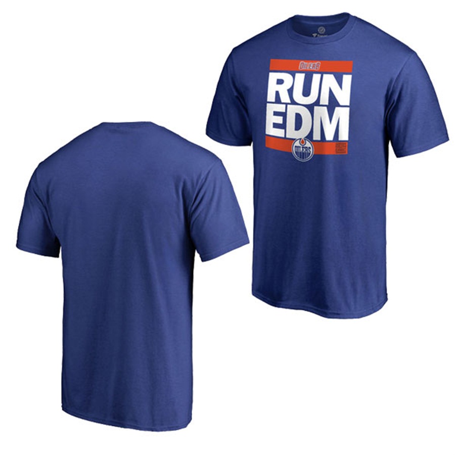 NHL Edmonton Oilers Royal RUN-CTY T-shirt