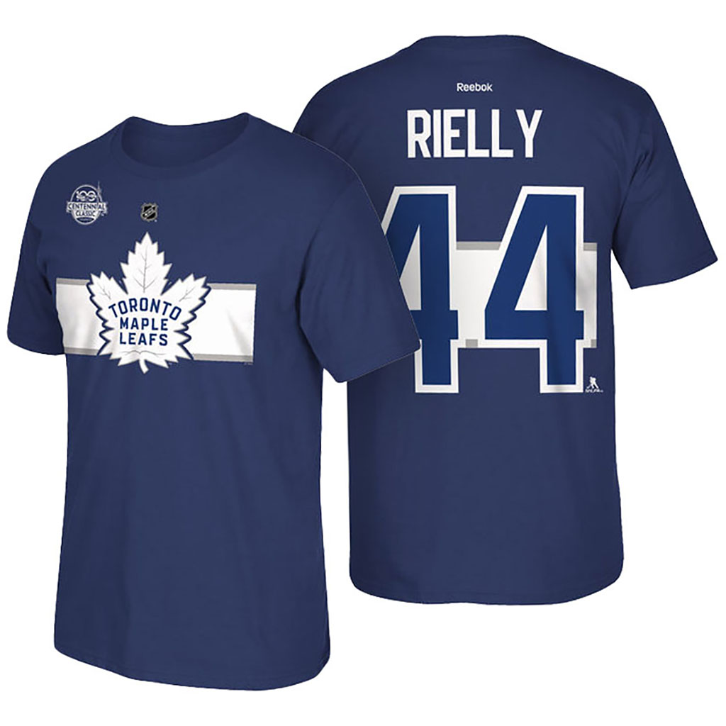 Name And Number Toronto Maple Leafs Morgan Rielly #44 Blue T-shirt