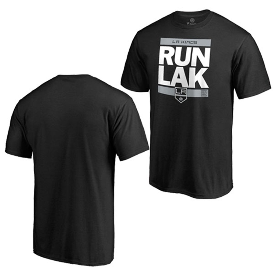 NHL Los Angeles Kings Black RUN-CTY T-shirt