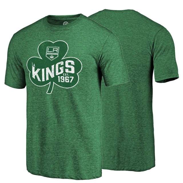 NHL Kings EST 1967 Green St. Patrick's Day T-shirt