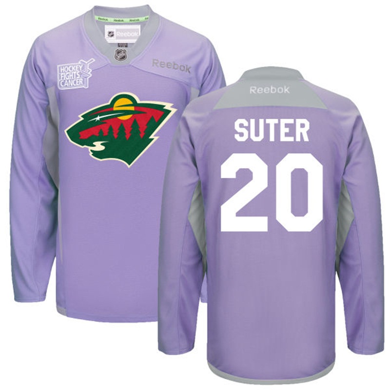 Men Wild Ryan Suter Premier Jersey