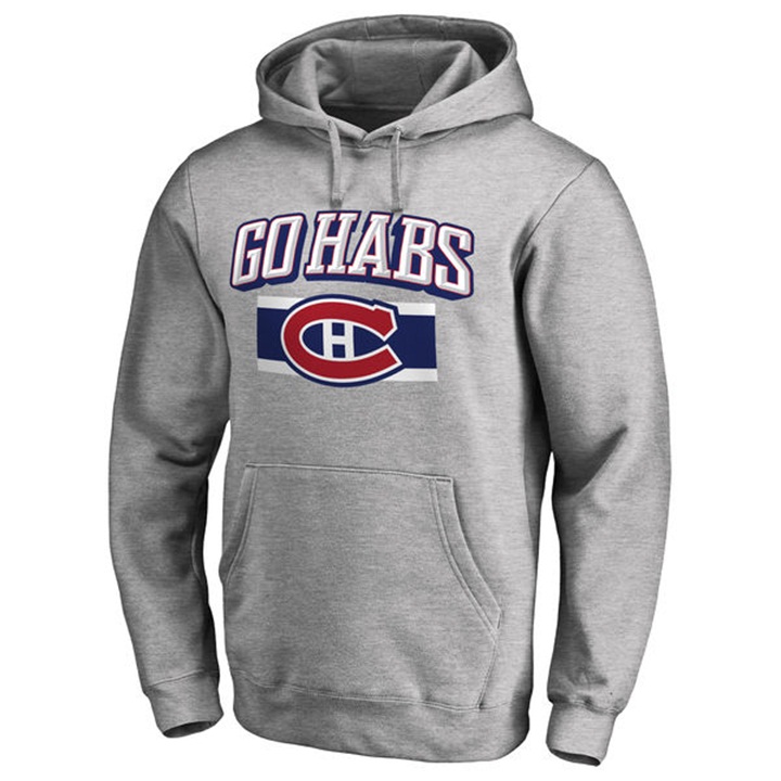 NHL Montreal Canadiens Ash Hometown Collection Pullover Hoodie