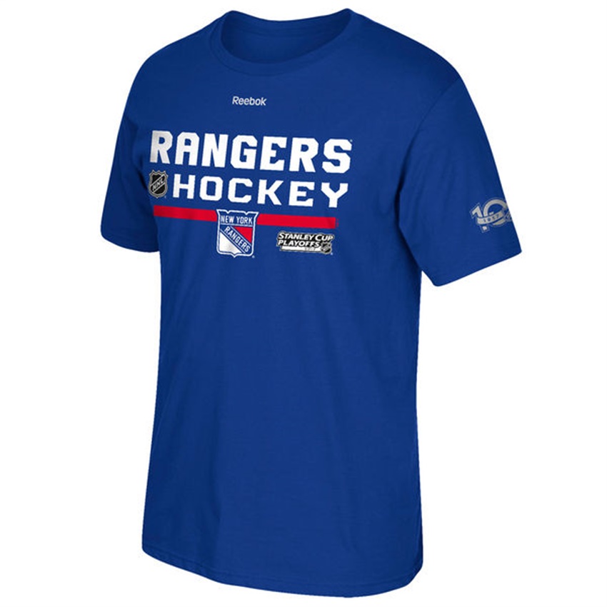 Men New York Rangers Blue 2017 Stanley Cup Playoff The Final Eight T-shirt