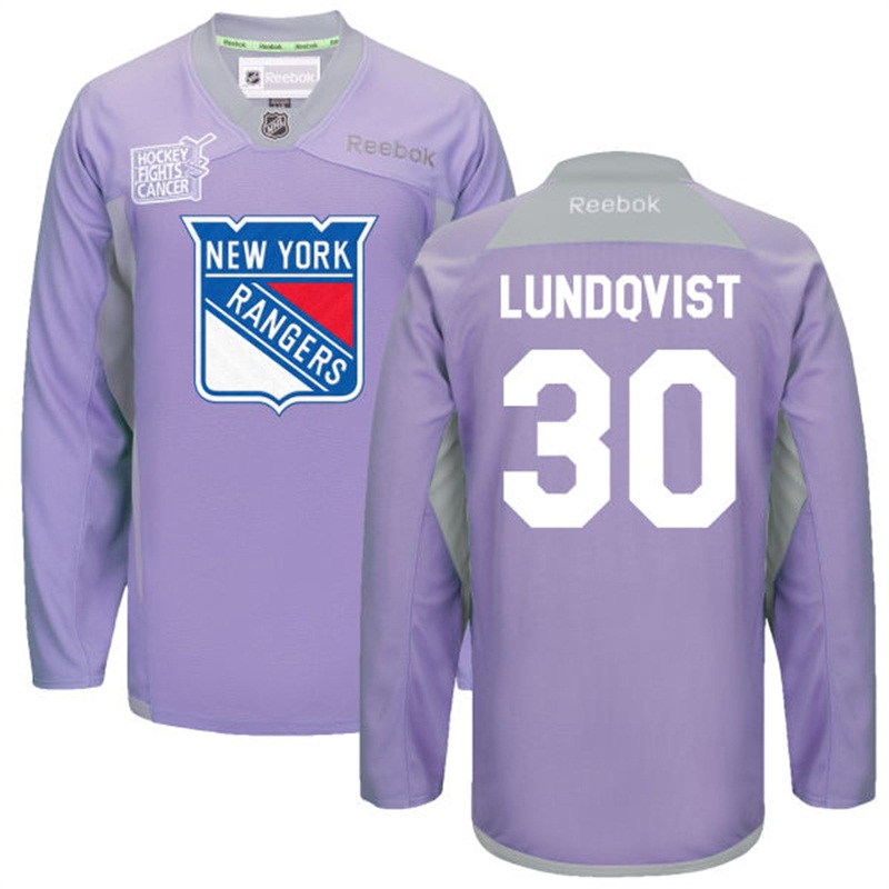 Men Rangers Henrik Lundqvis Premier Jersey