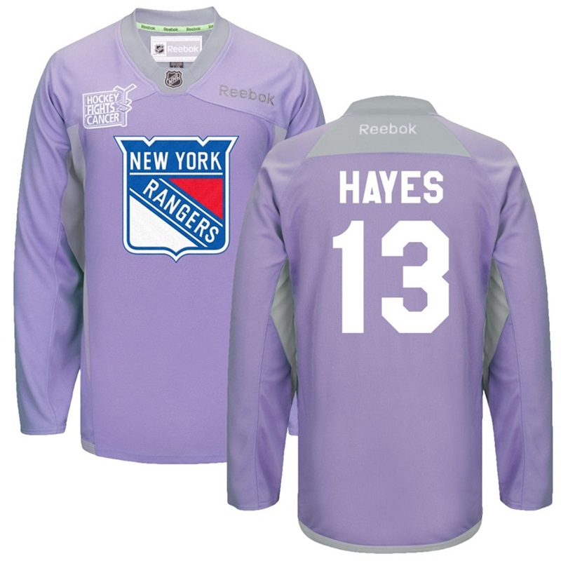 Rangers Kevin Hayes Men #13 Purple Jersey