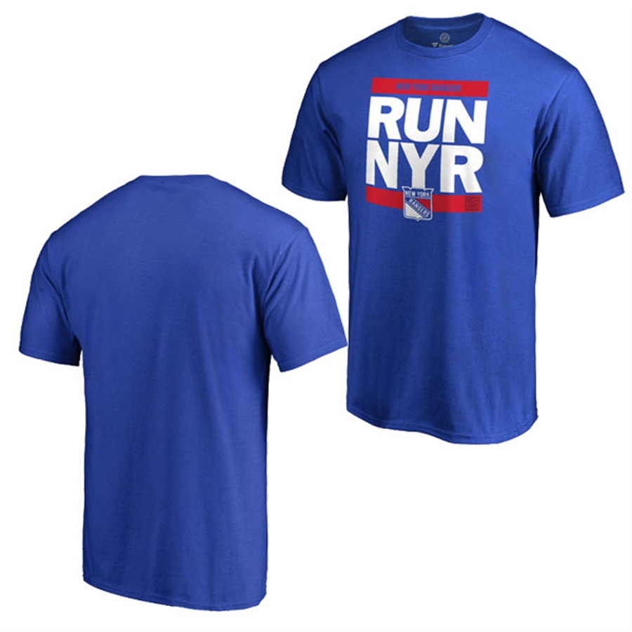 NHL New York Rangers Royal RUN-CTY T-shirt