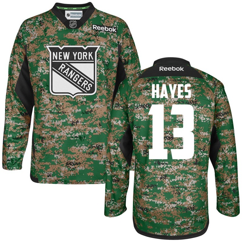 Rangers Kevin Hayes Men #13 Camo Jersey