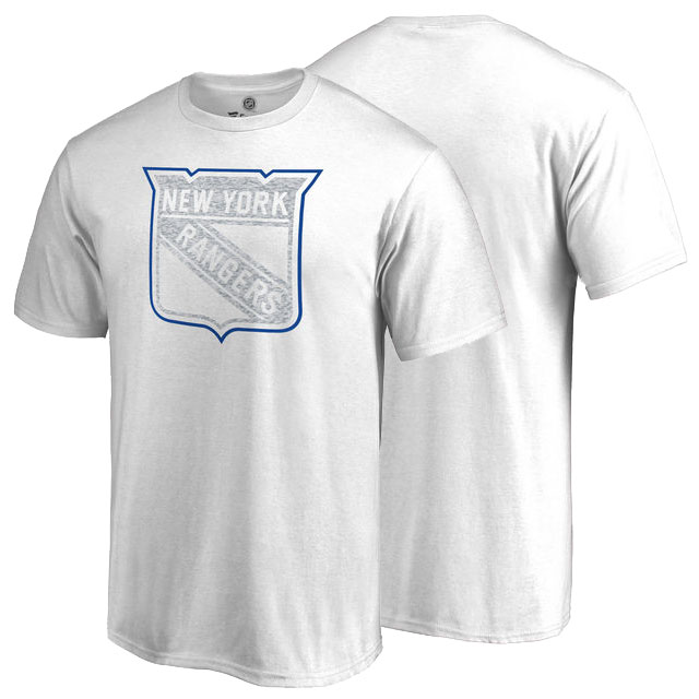 New York Rangers White T-shirt