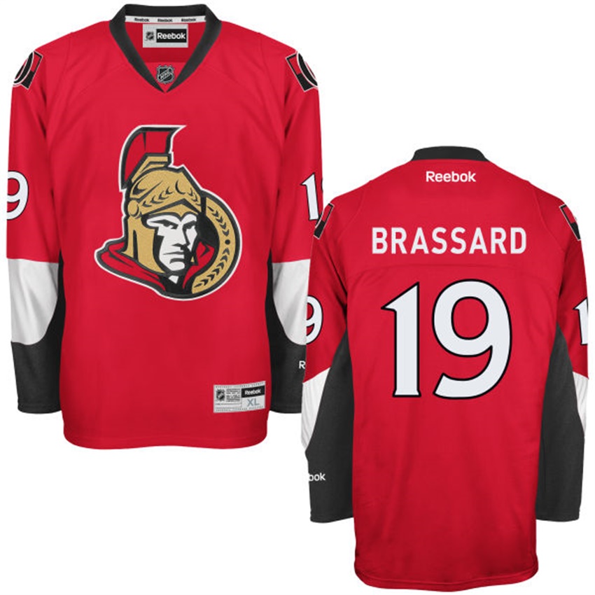 Men Ottawa Senators Derick Brassard #19 Red Home Premier Jersey