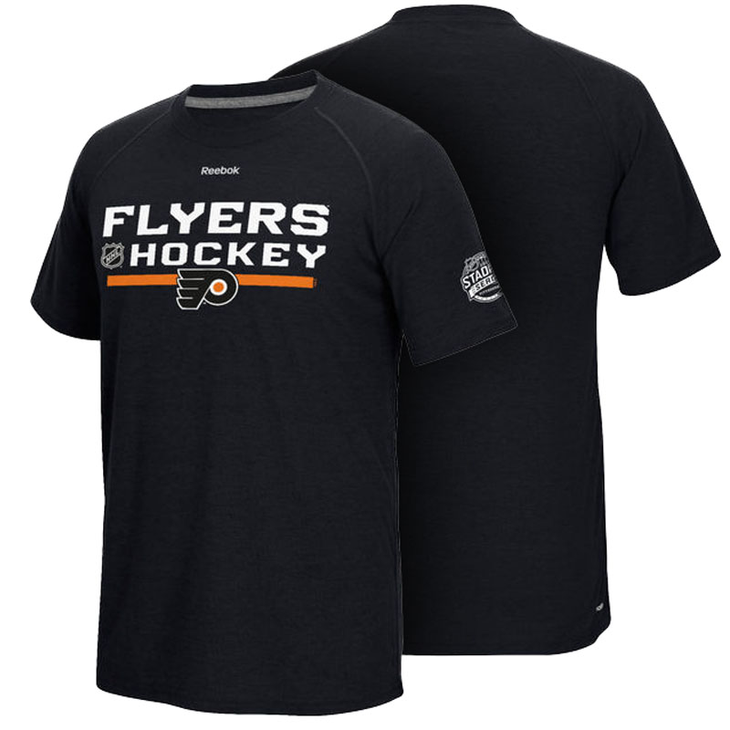 Philadelphia Flyers Black 2017 Staduim Series T-shirt