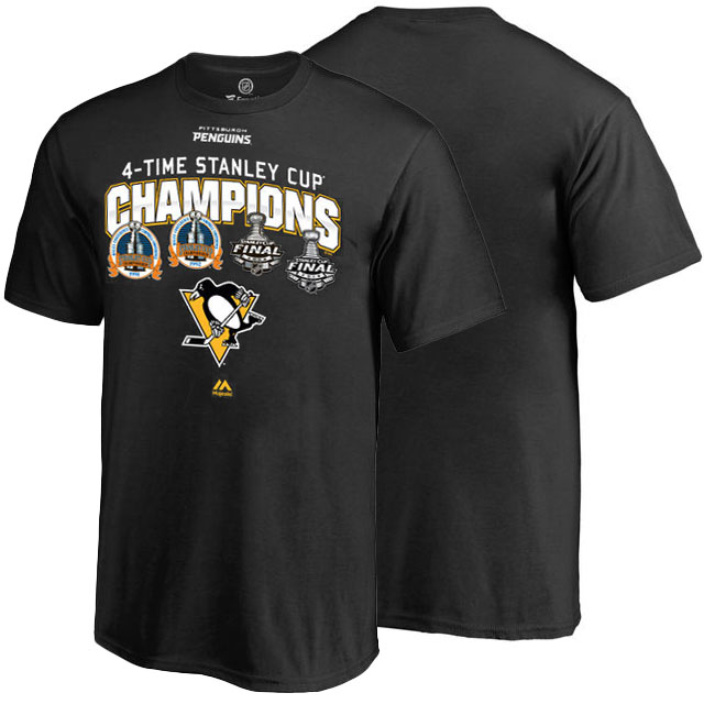 Pittsburgh Penguins Black T-shirt