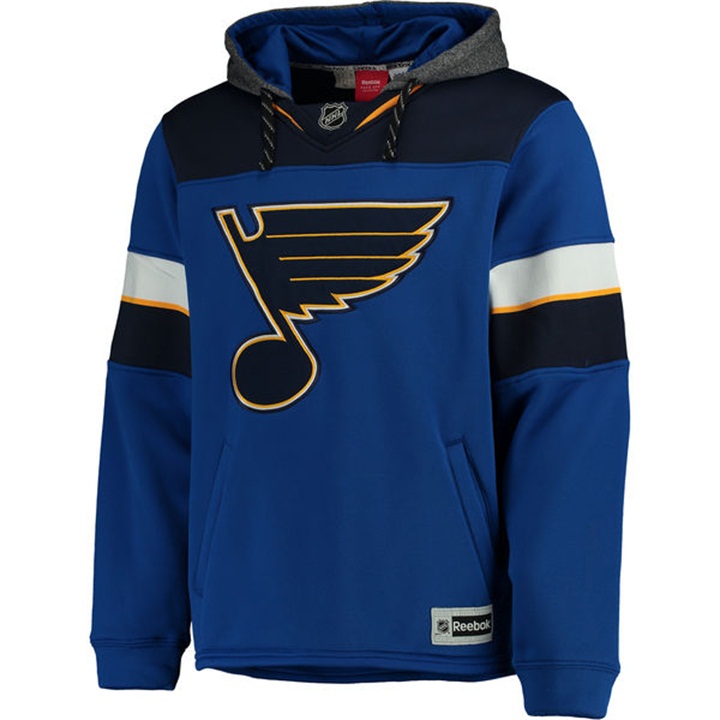 NHL St. Louis Blues Blue Jersey Speedwick Pullover Hoodie