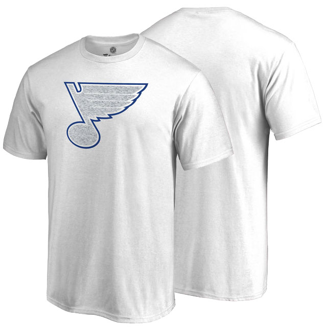 St. Louis Blues White T-shirt