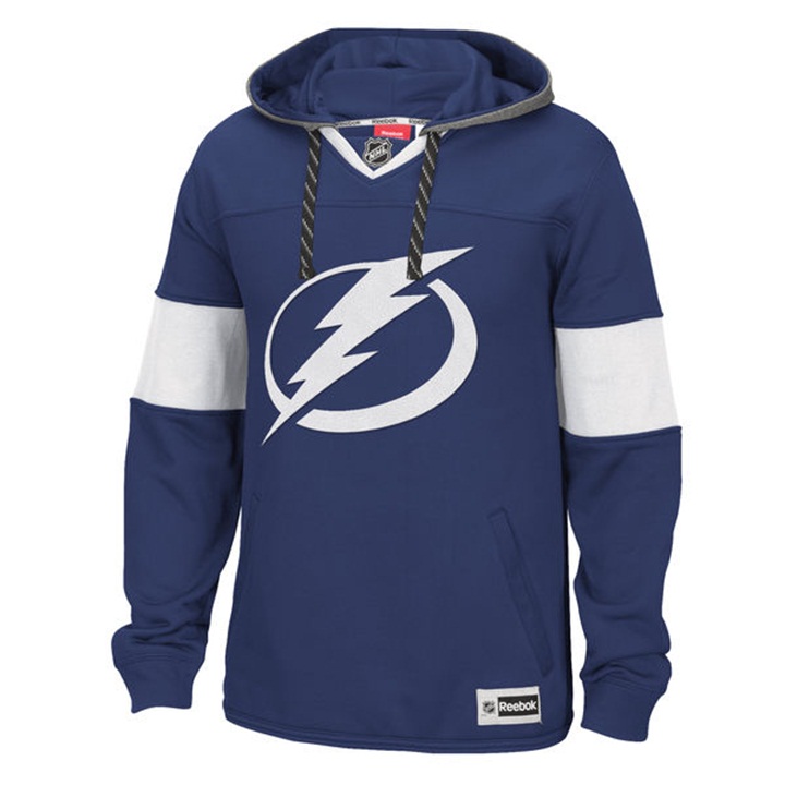 NHL Tampa Bay Lightning Blue Jersey Speedwick Pullover Hoodie