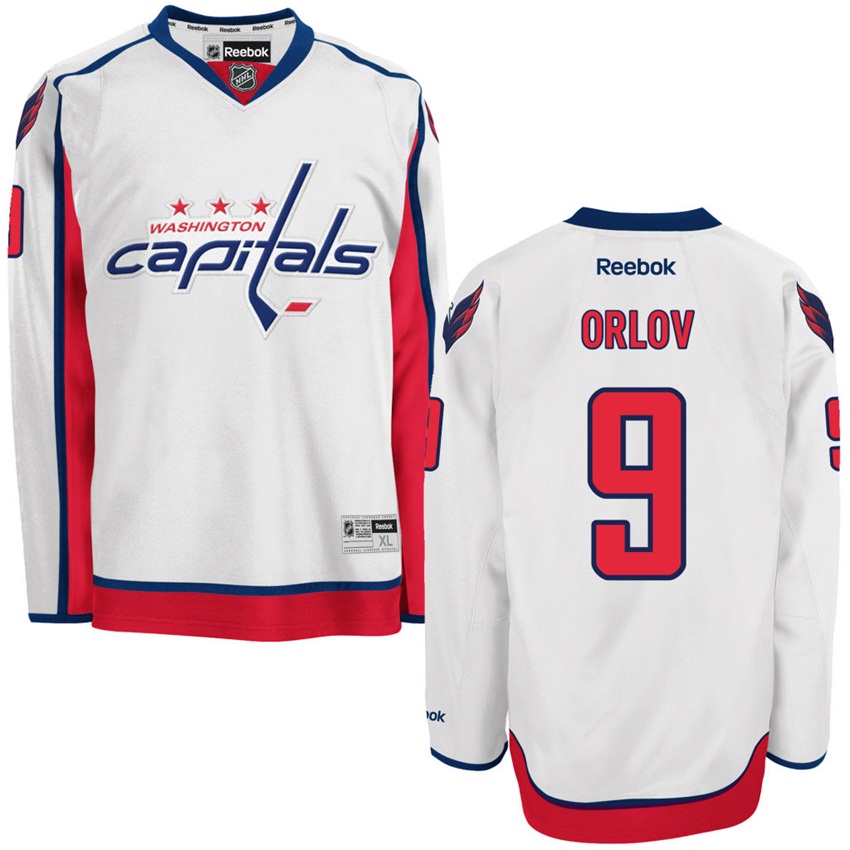 Men Washington Capitals Dmitry Orlov White Premier Jersey