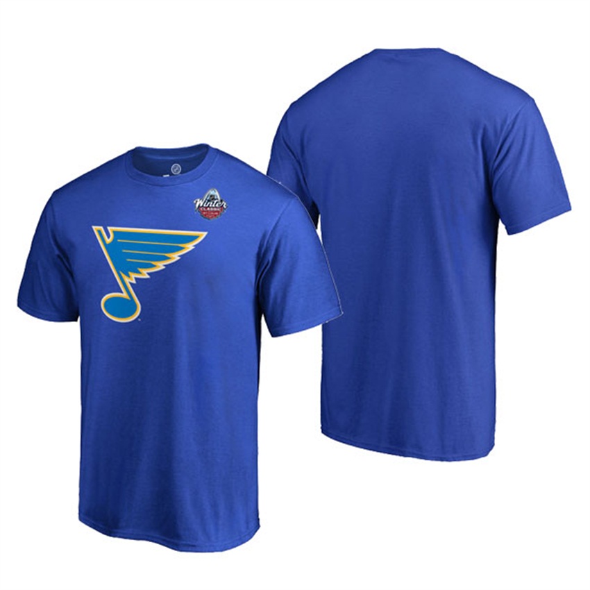 NHL St. Louis Blues Blue Logo T-shirt