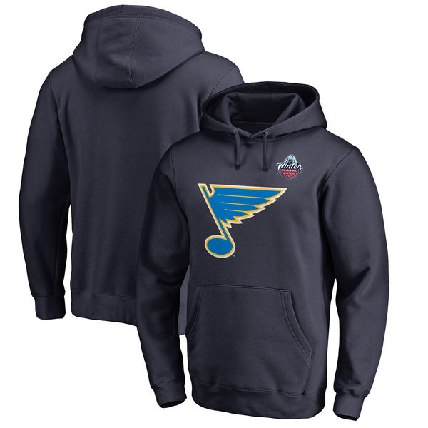 NHL St. Louis Blues Navy 2017 NHL Winter Classic Hoodie