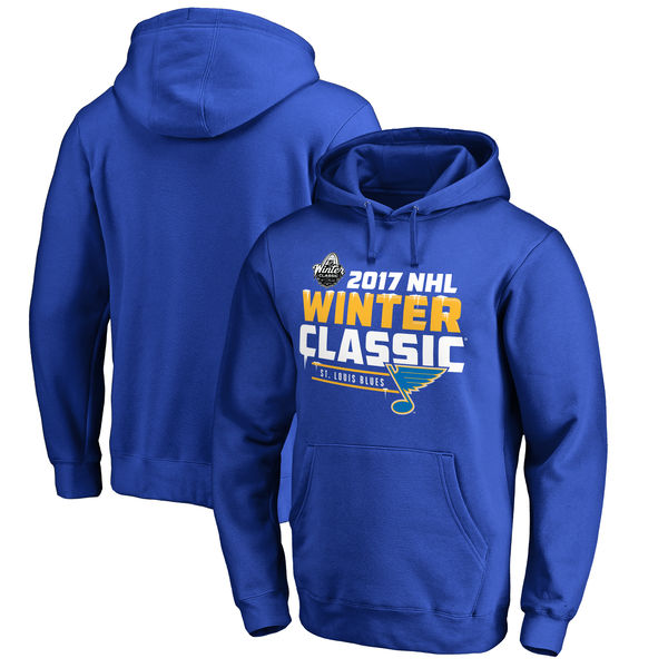 NHL St. Louis Blues Royal 2017 NHL Winter Classic Hoodie