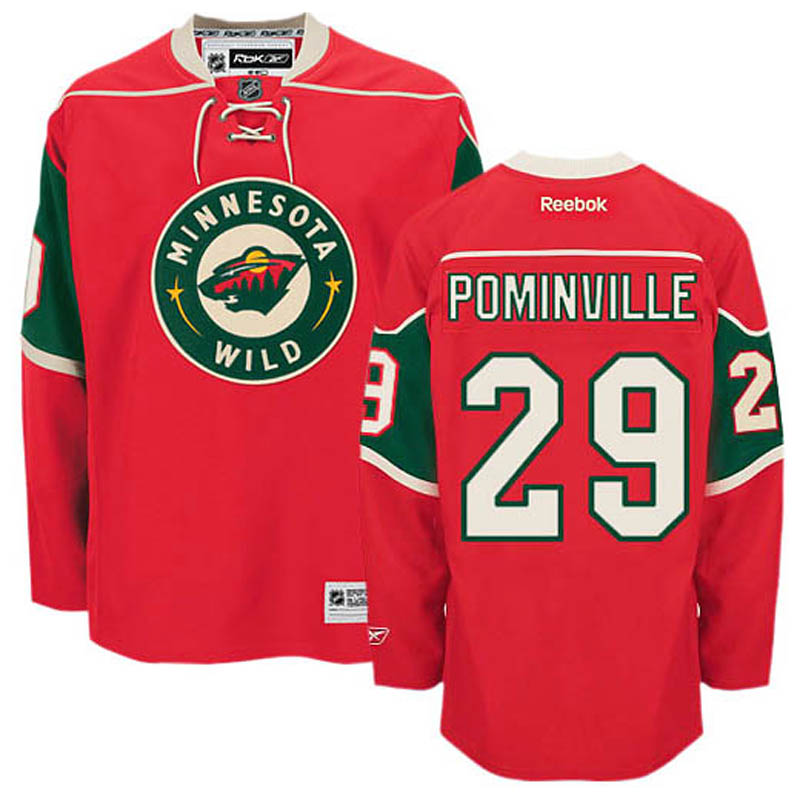 Jason Pominville Minnesota Wild #29 Home Ice Hockey Jersey