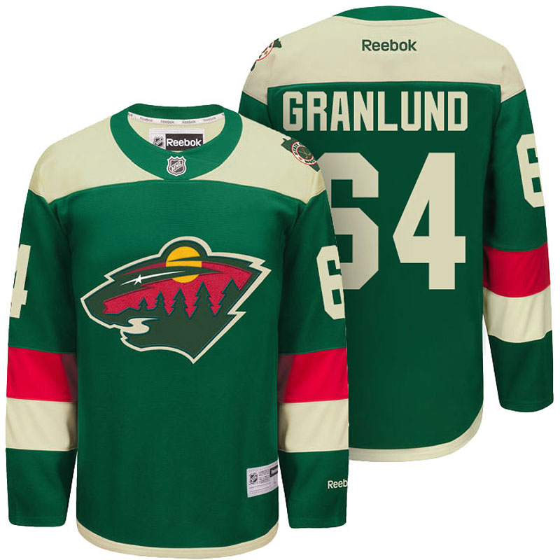 Mikael Granlund Minnesota Wild #64 Ice Hockey Jersey