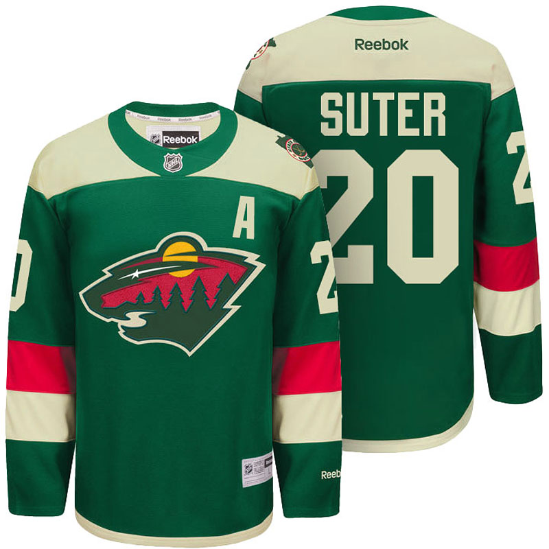 Ryan Suter Minnesota Wild #20 Ice Hockey Jersey