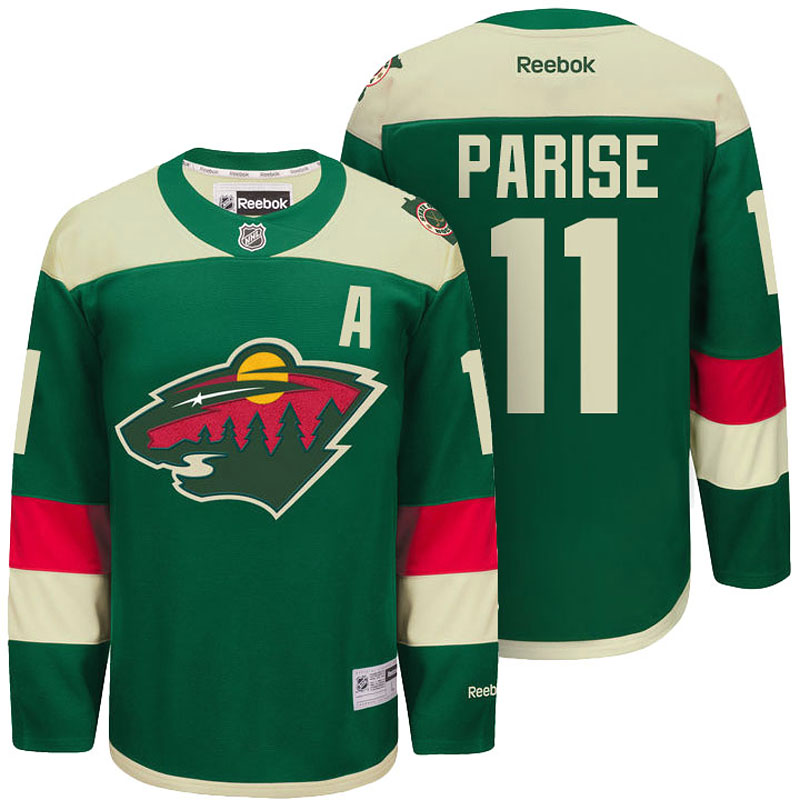 Zach Parise Minnesota Wild #11 Ice Hockey Jersey