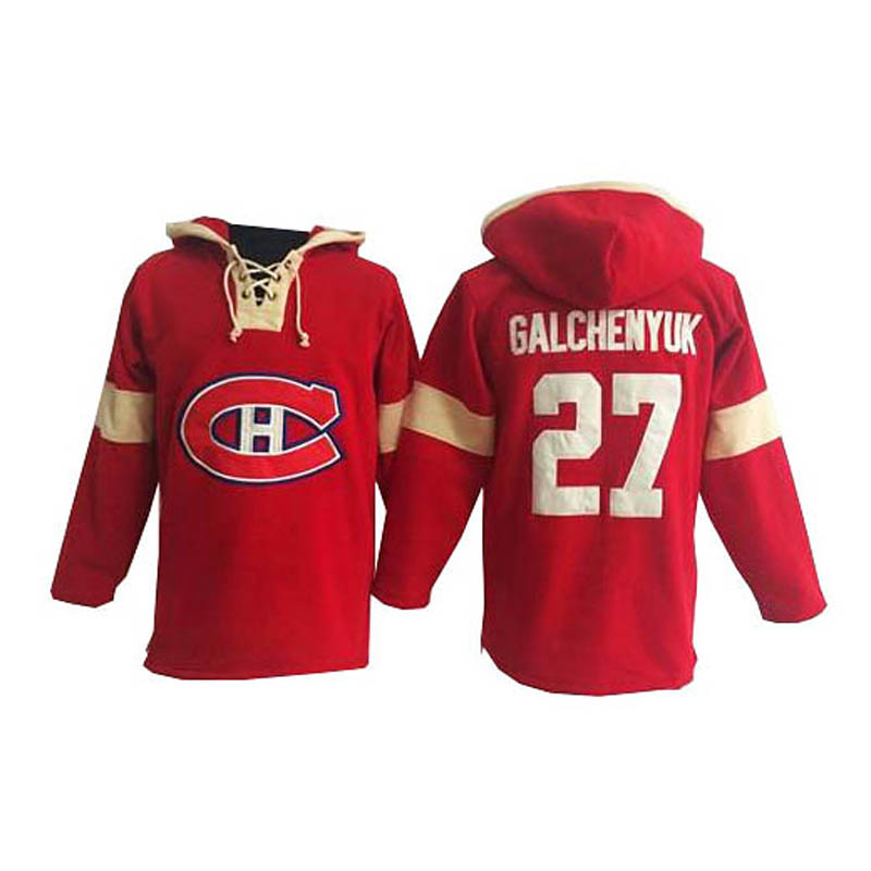 Alex Galchenyuk Montreal Canadiens #27 Pullover Hoodie Ice Hockey Jersey