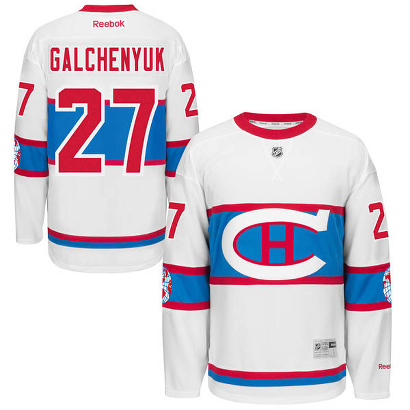 Alex Galchenyuk Montreal Canadiens #27 Ice Hockey Jersey