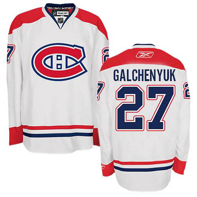 Alex Galchenyuk Montreal Canadiens #27 Away Ice Hockey Jersey