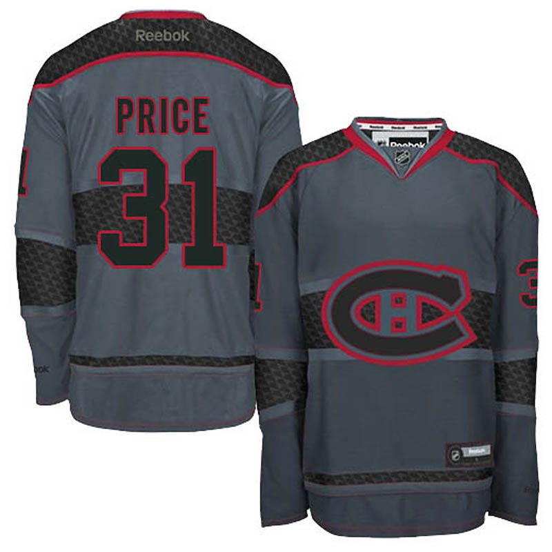 Carey Price Montreal Canadiens #31 Cross Check Fashion Ice Hockey Jersey